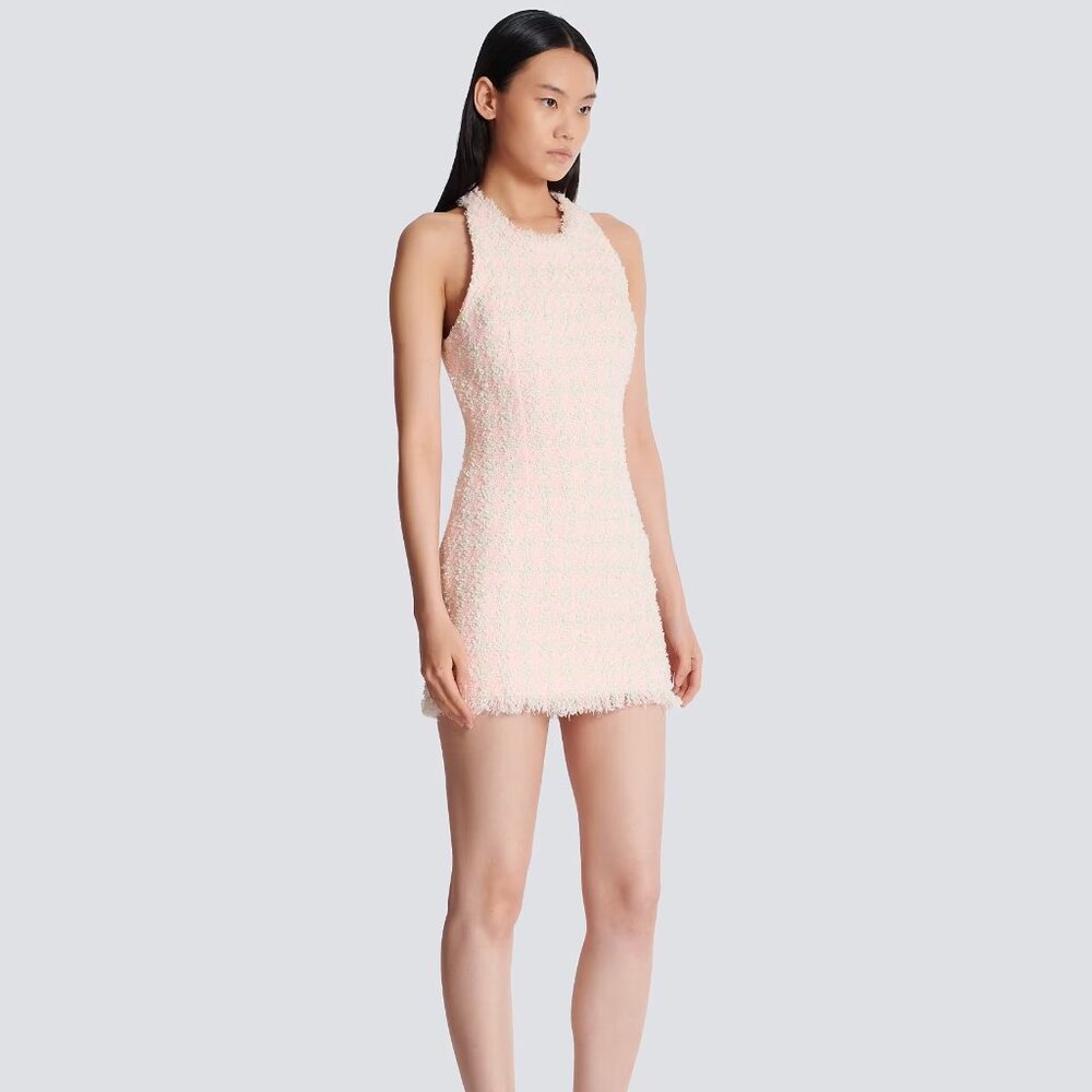NEW WITH TAGS!!! BALMAIN Tweed short dress Size 40FR 8US - Picture 2 of 7